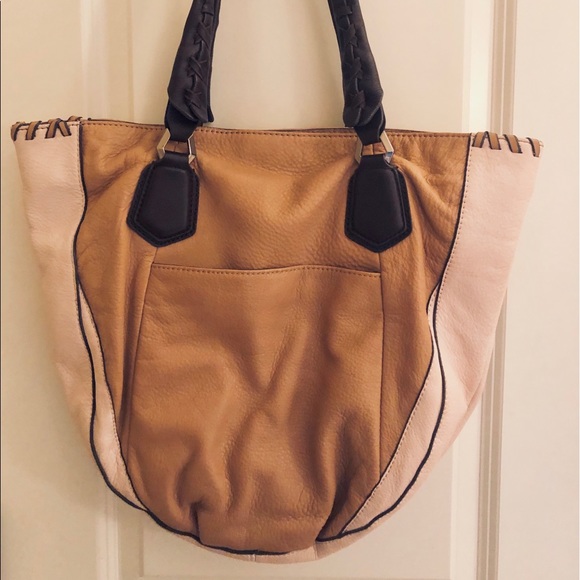 Anthropologie Leather orYANY Tote Bag Purse Hobo - Picture 4 of 6